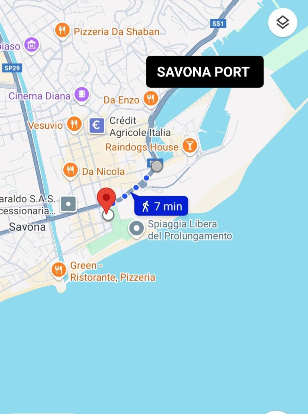 Koman House Savona Eksteriør bilde